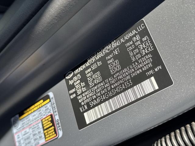 new 2025 Hyundai Santa Fe car, priced at $44,075