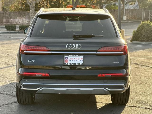 used 2021 Audi Q7 car, priced at $28,637