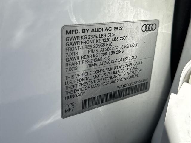used 2023 Audi Q3 car, priced at $23,747