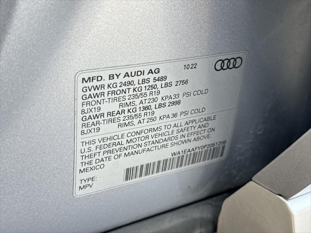 used 2023 Audi Q5 car, priced at $25,907
