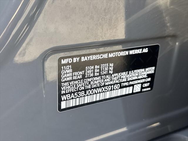 used 2022 BMW 540 car, priced at $36,636