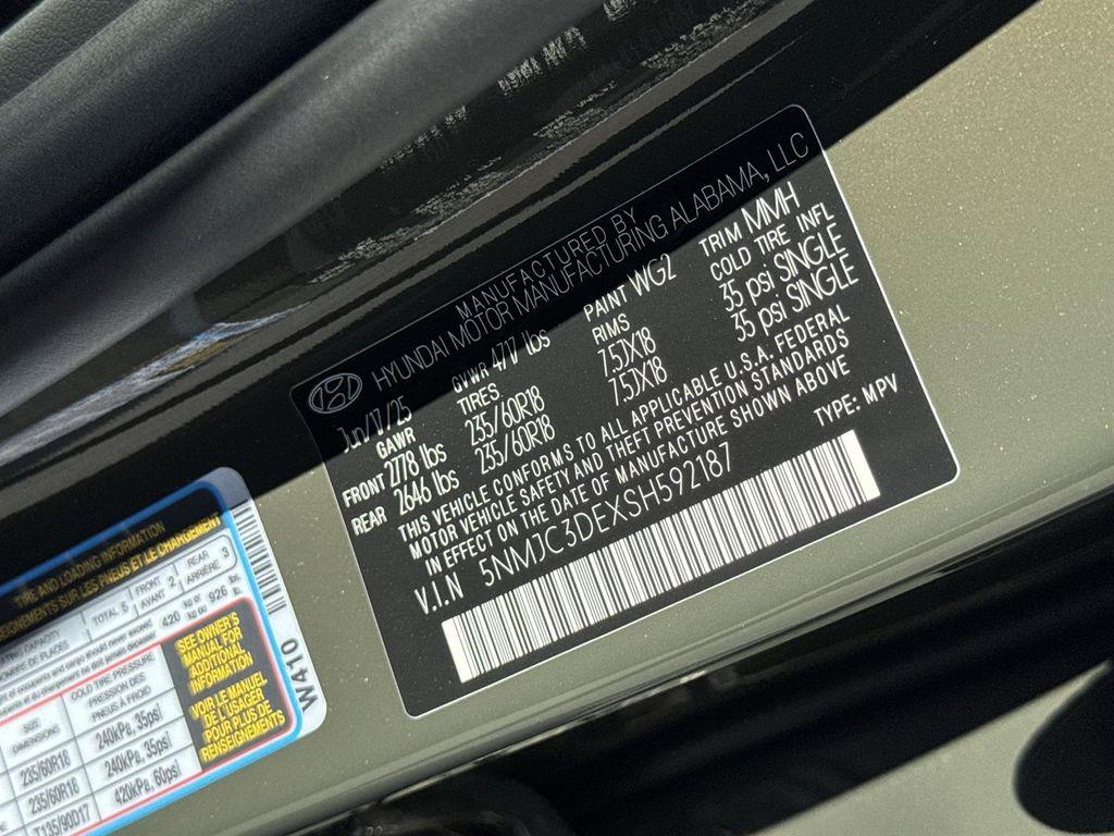 new 2025 Hyundai Tucson car, priced at $32,006