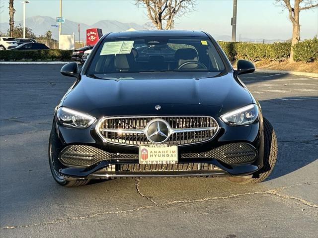 used 2024 Mercedes-Benz C-Class car, priced at $40,479