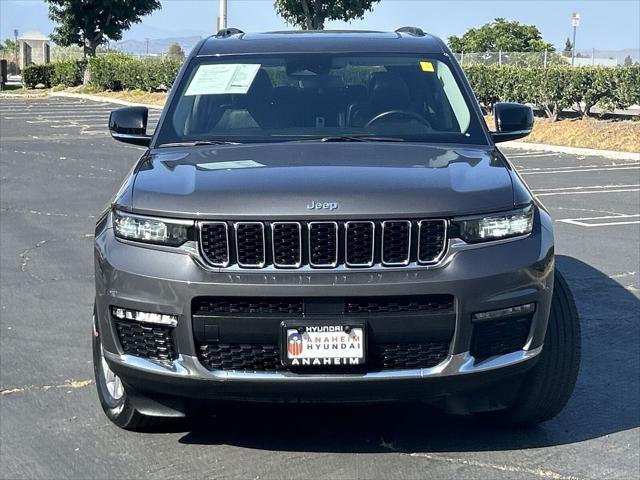 used 2022 Jeep Grand Cherokee L car, priced at $27,695