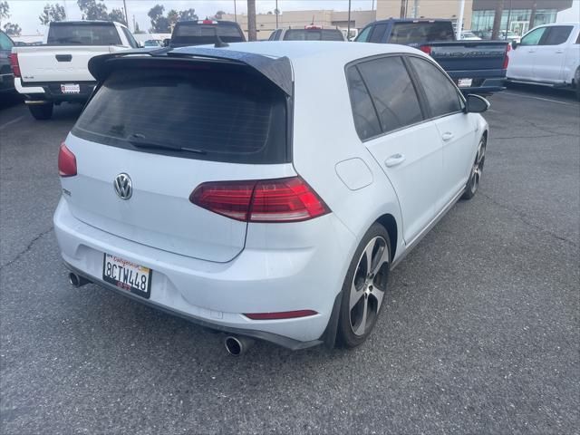 used 2018 Volkswagen Golf GTI car, priced at $16,705