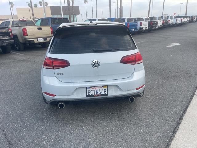 used 2018 Volkswagen Golf GTI car, priced at $16,705