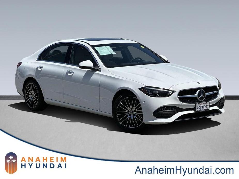 used 2023 Mercedes-Benz C-Class car, priced at $40,000