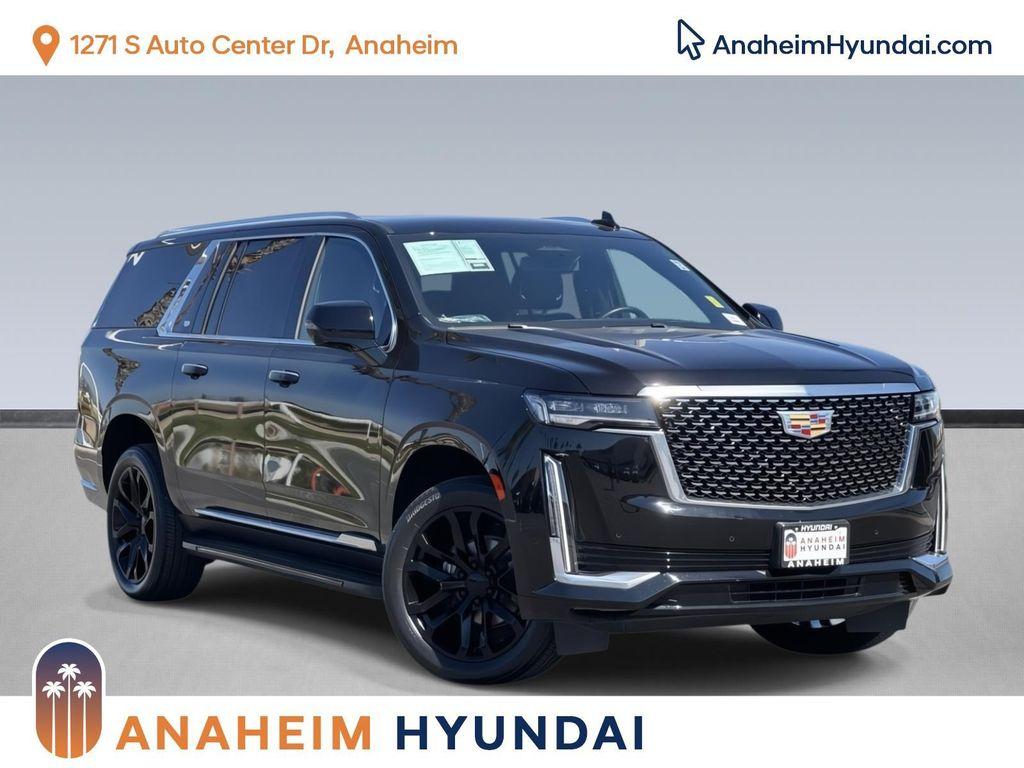 used 2023 Cadillac Escalade ESV car, priced at $68,000