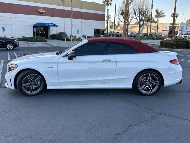 used 2022 Mercedes-Benz AMG C 43 car, priced at $49,495