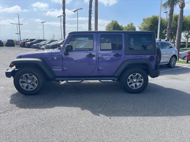 used 2017 Jeep Wrangler Unlimited car, priced at $20,211