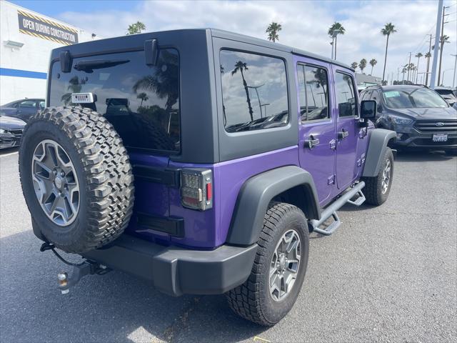 used 2017 Jeep Wrangler Unlimited car, priced at $20,211