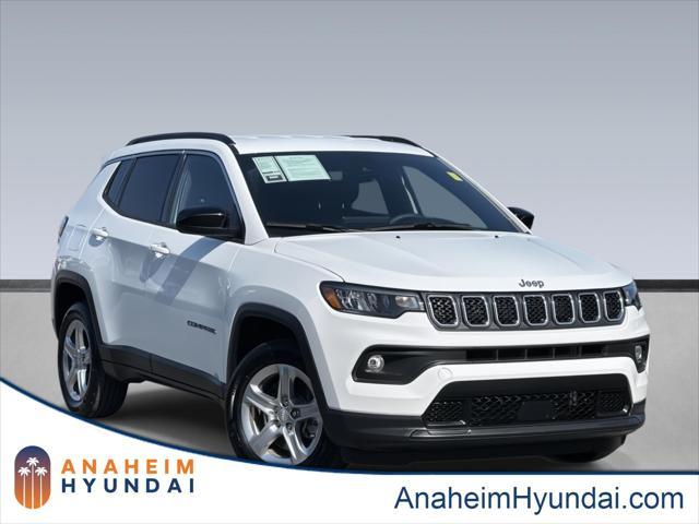 used 2024 Jeep Compass car, priced at $24,901