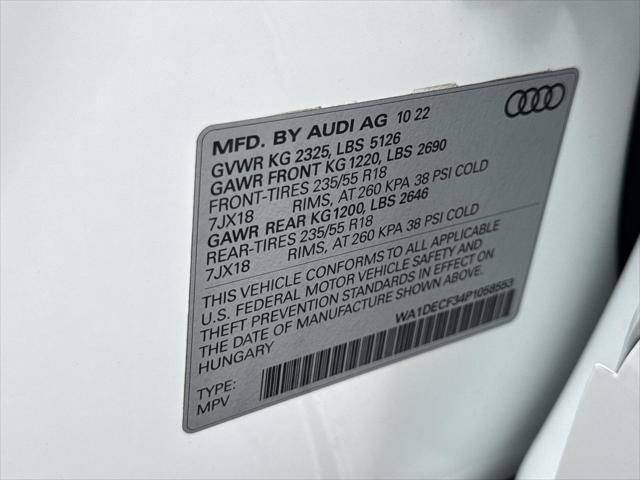 used 2023 Audi Q3 car, priced at $24,979