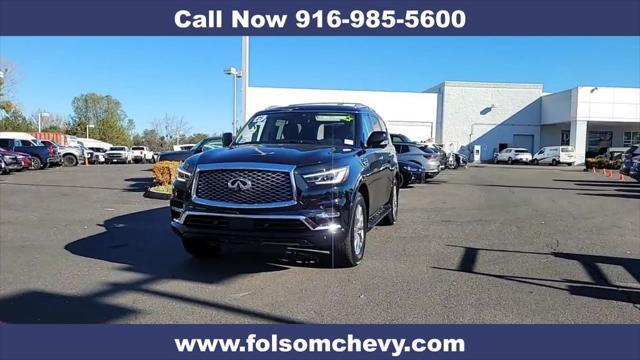 used 2021 INFINITI QX80 car, priced at $37,750