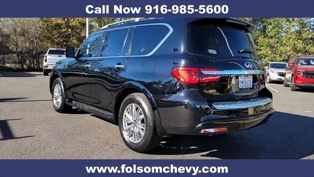 used 2021 INFINITI QX80 car, priced at $37,750