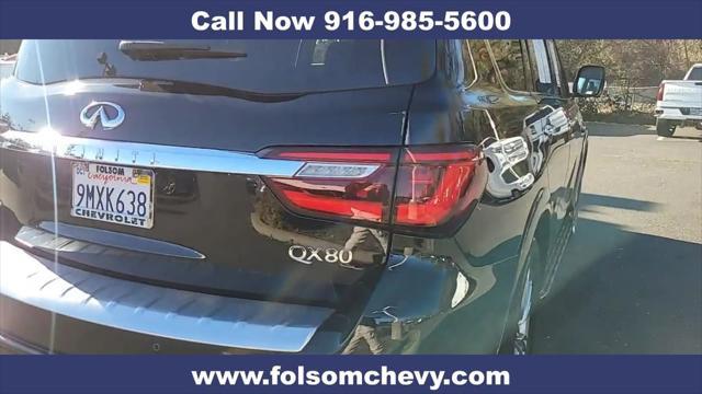 used 2021 INFINITI QX80 car, priced at $37,750