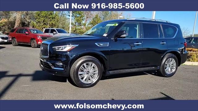 used 2021 INFINITI QX80 car, priced at $37,750