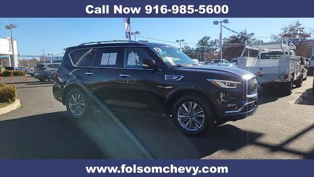 used 2021 INFINITI QX80 car, priced at $37,750