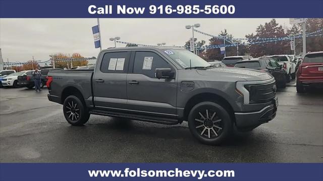 used 2022 Ford F-150 Lightning car, priced at $47,459