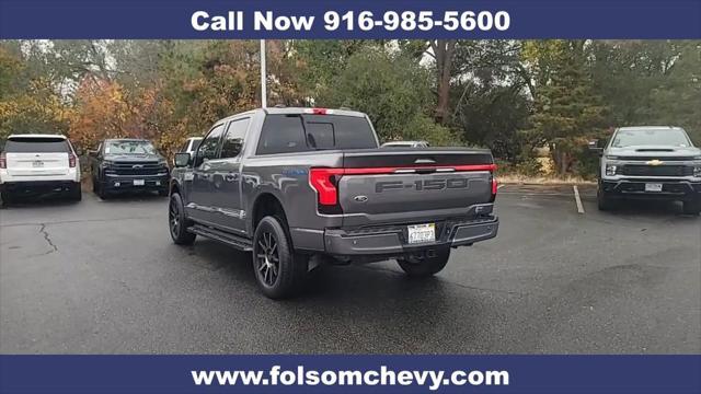 used 2022 Ford F-150 Lightning car, priced at $47,459