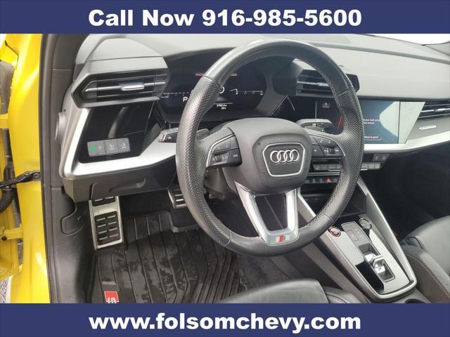 used 2023 Audi S3 car, priced at $34,246