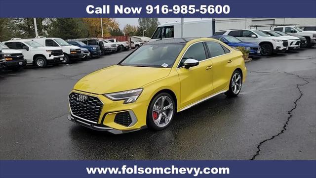 used 2023 Audi S3 car, priced at $34,246