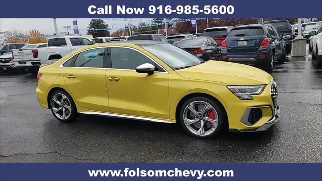 used 2023 Audi S3 car, priced at $34,246