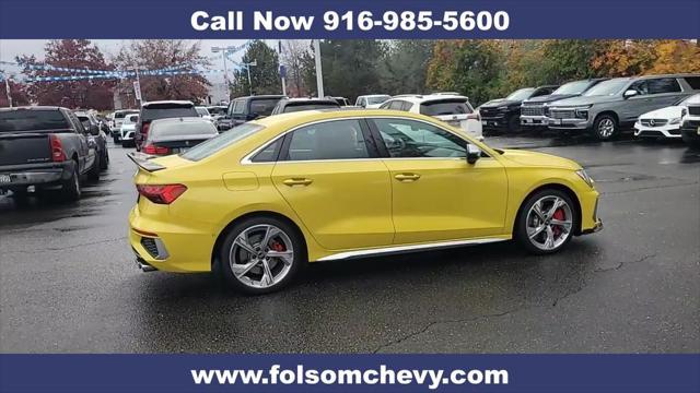 used 2023 Audi S3 car, priced at $34,246