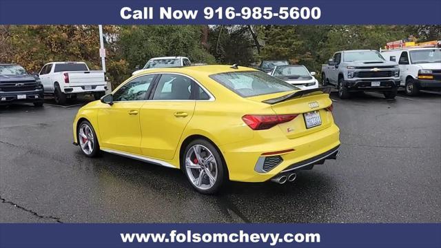 used 2023 Audi S3 car, priced at $34,246