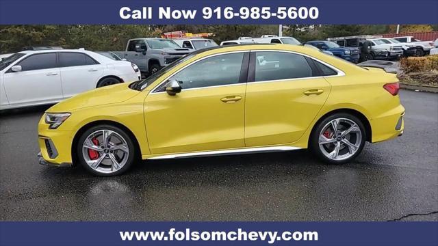 used 2023 Audi S3 car, priced at $34,246