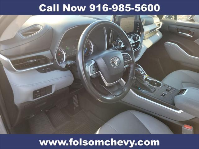 used 2023 Toyota Highlander Hybrid car, priced at $30,499