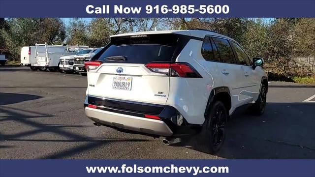 used 2022 Toyota RAV4 Hybrid car, priced at $34,417