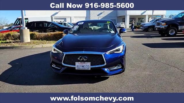 used 2021 INFINITI Q60 car, priced at $34,291