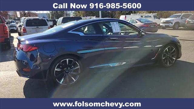 used 2021 INFINITI Q60 car, priced at $34,291