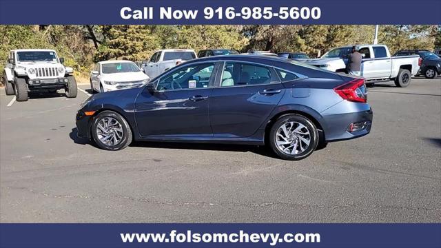 used 2018 Honda Civic car, priced at $18,341