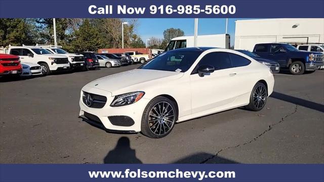 used 2017 Mercedes-Benz C-Class car, priced at $25,600