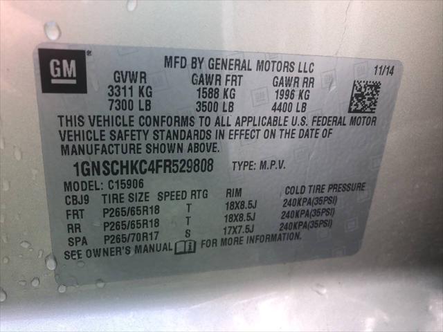used 2015 Chevrolet Suburban car, priced at $19,900