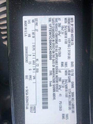 used 2019 Ford F-150 car, priced at $28,900