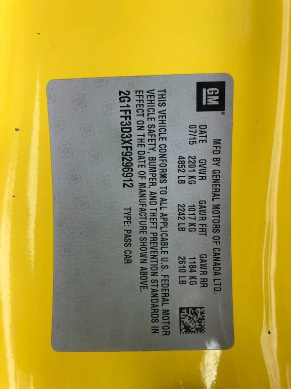 used 2015 Chevrolet Camaro car, priced at $19,900