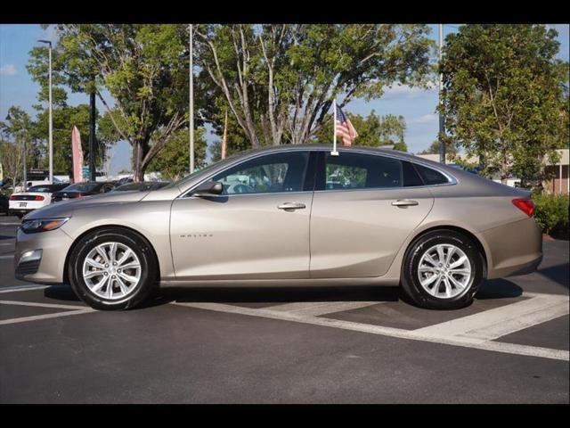 used 2022 Chevrolet Malibu car, priced at $13,852