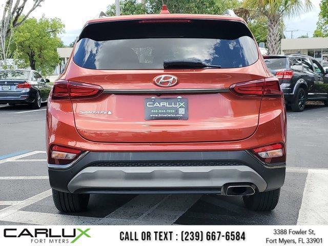 used 2019 Hyundai Santa Fe car, priced at $10,995