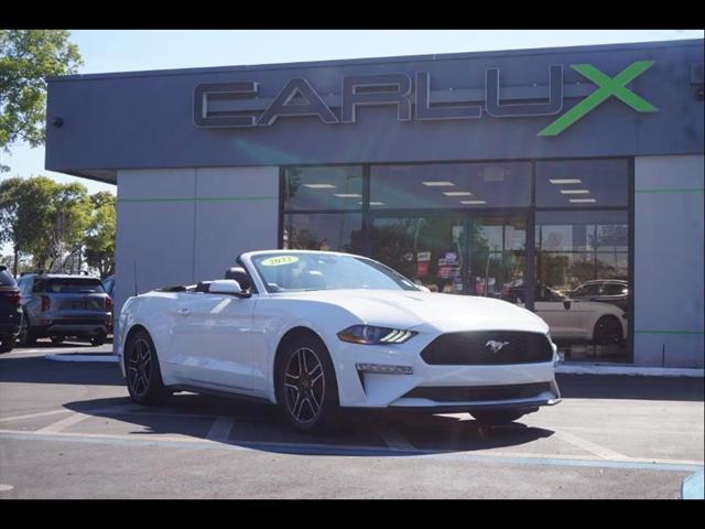 used 2022 Ford Mustang car, priced at $17,226