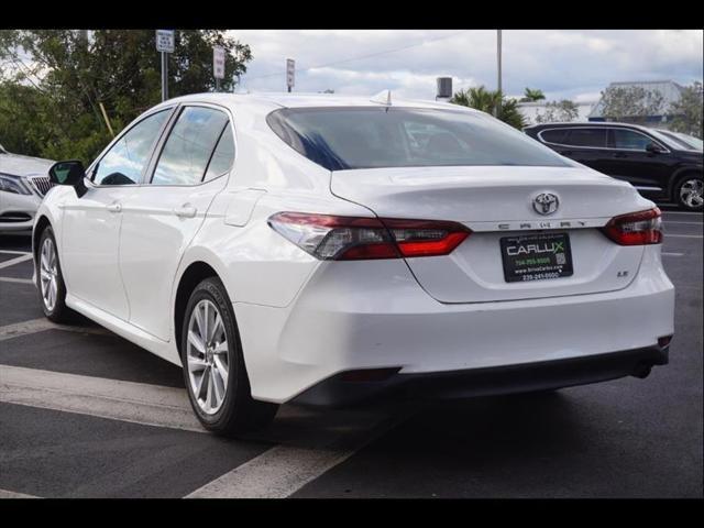 used 2021 Toyota Camry car, priced at $16,226