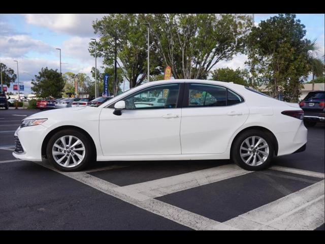 used 2021 Toyota Camry car, priced at $16,226