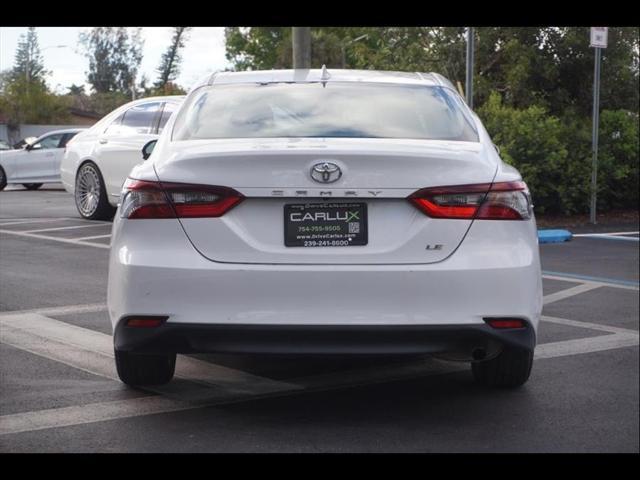 used 2021 Toyota Camry car, priced at $16,226