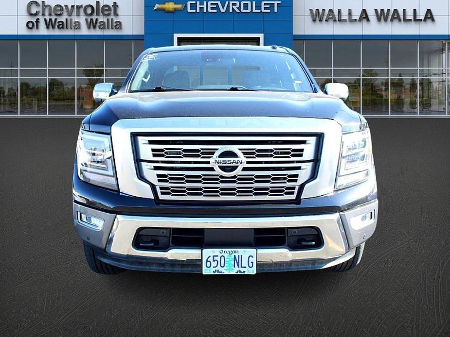 used 2021 Nissan Titan car, priced at $42,498