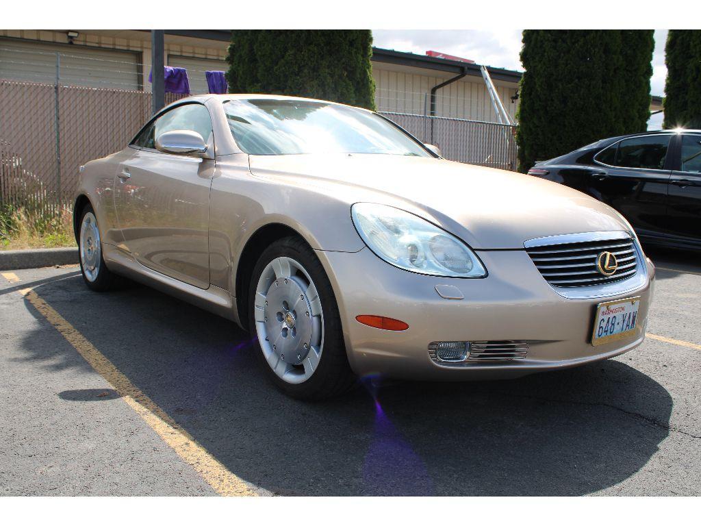used 2002 Lexus SC 430 car, priced at $25,999