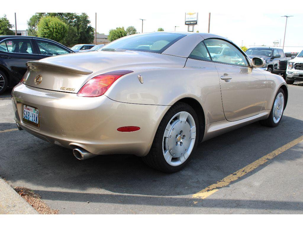 used 2002 Lexus SC 430 car, priced at $25,999