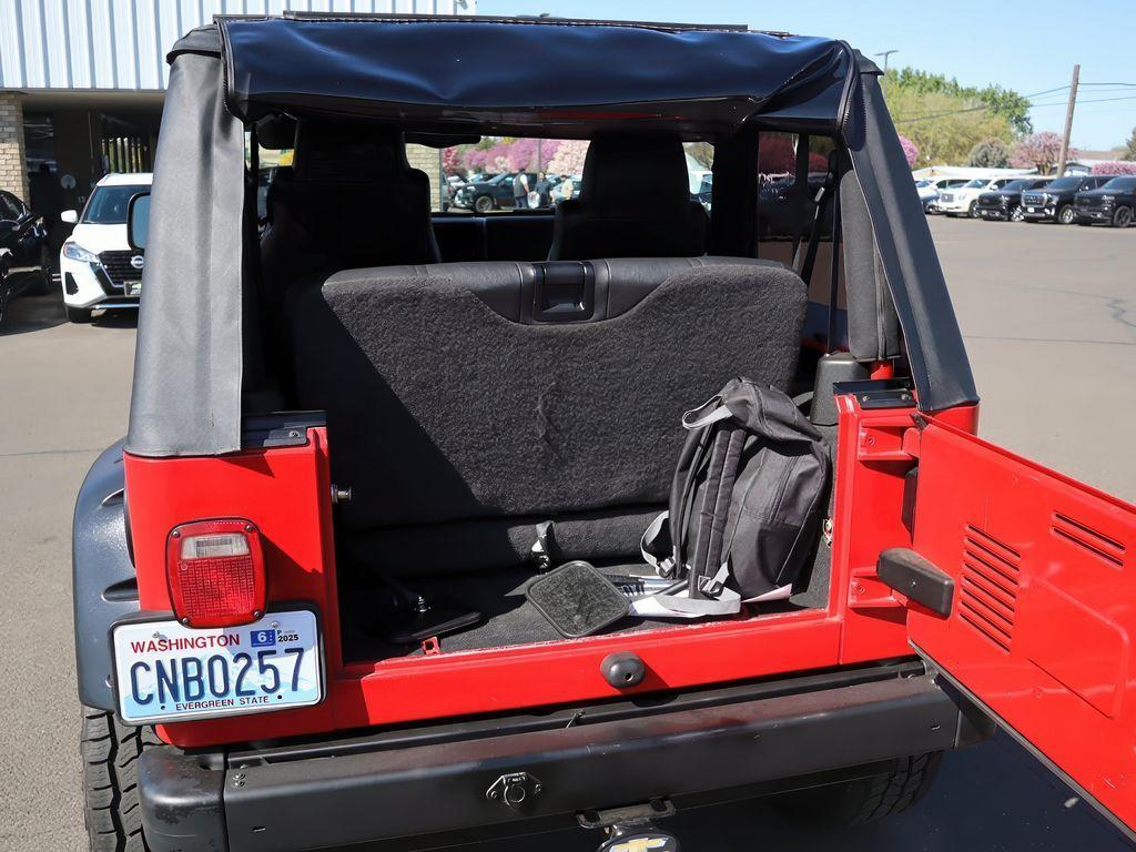 used 2004 Jeep Wrangler car, priced at $19,999
