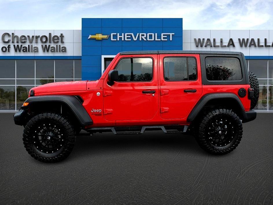 used 2019 Jeep Wrangler Unlimited car, priced at $33,798